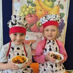 Prezentacja wykonanej sałatki