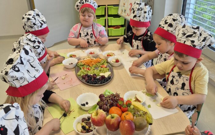 Przygotowanie sałatki