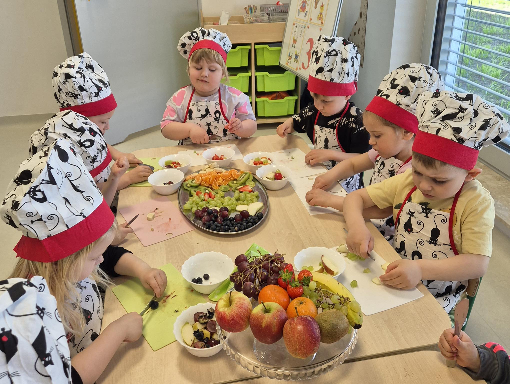 Przygotowanie sałatki