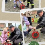 dzieci poznają pracę strażaka
