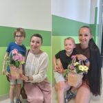 Mamy obdarowane kwiatami od dzieci