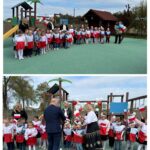 dzieci-z-oddzialu-Rzeczyca-otrzymuja-flagi