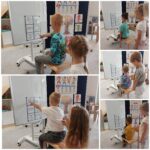 Dzieci podczas zajęć edukacyjnych
