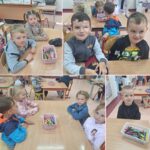 Dzieci przy stolikach