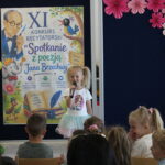 Natalia recytuje wiersz