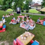 Piknik nw parku dla dzieci