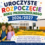 Grafifa uroczyste rozpoczęcie roku przedszkolnego