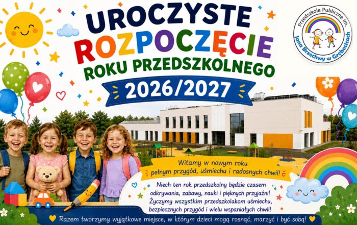 Grafifa uroczyste rozpoczęcie roku przedszkolnego