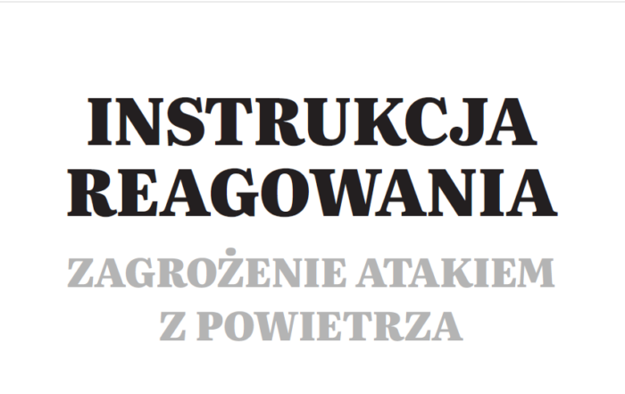 Instukcja reagowania