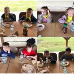 Piknik z kiełbaską z grilla