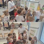 Dzieci słuchają ciekawostek o patyczakach