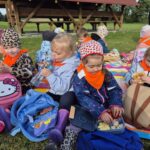 Przedszkolaki na pikniku w Dużej Wólce